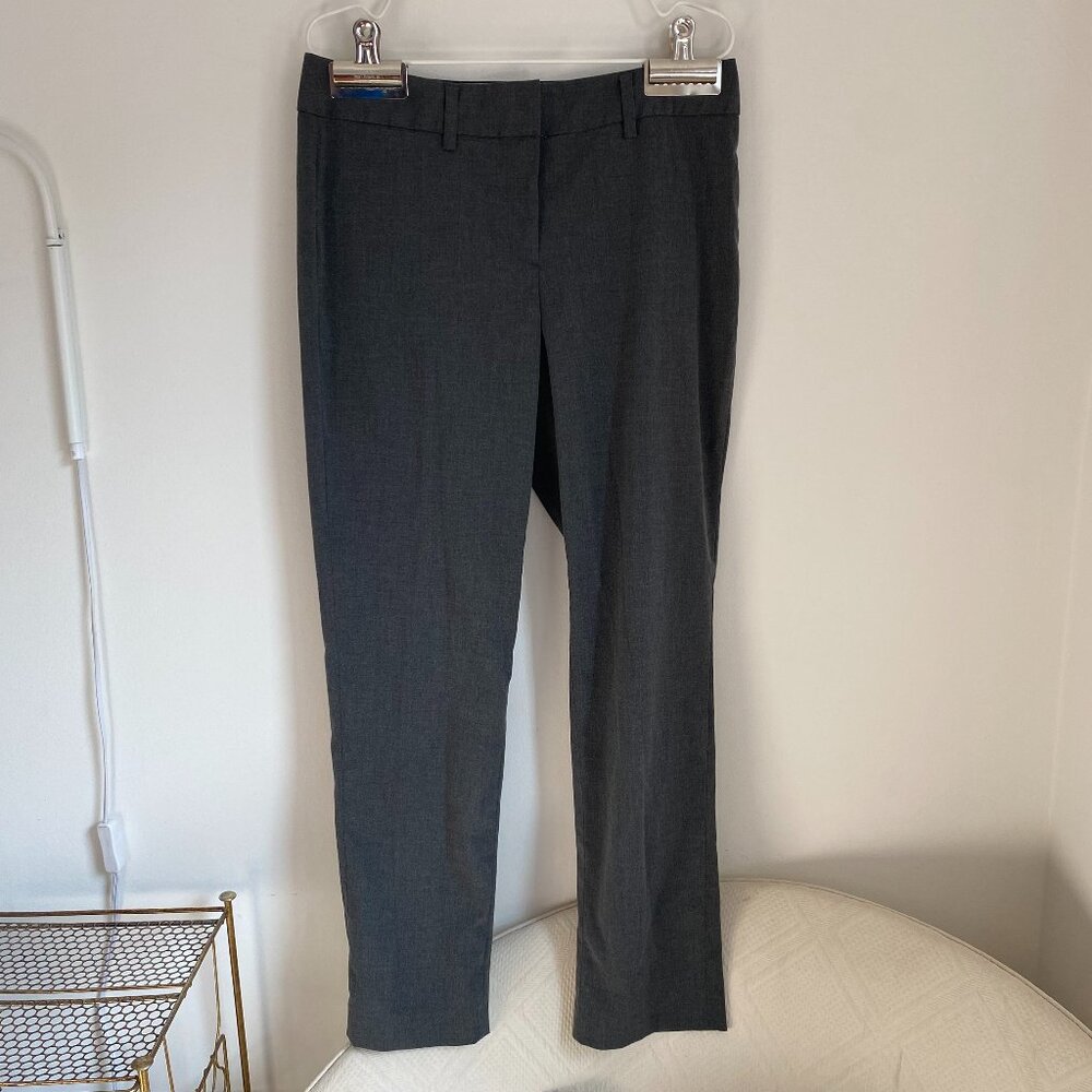 Land's End Trousers, Grey, Size 10, Slim Leg